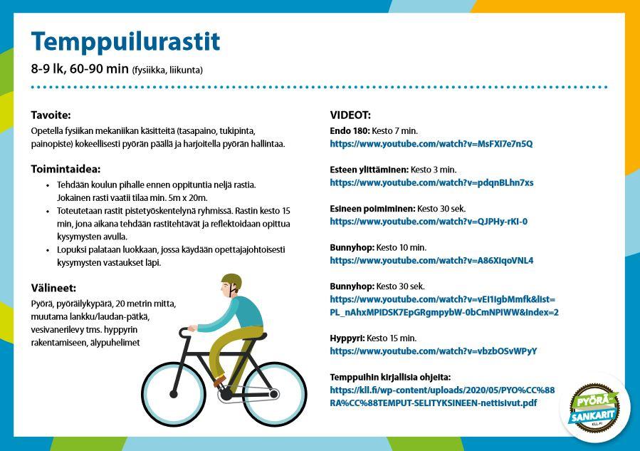 Kuvituskuva temppuilurastit pdf